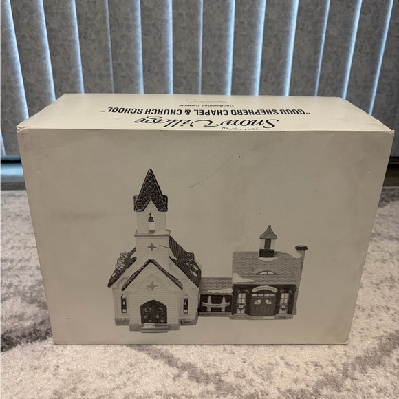 Department 56 Snow Village “Good Shepard Chapel & Church...